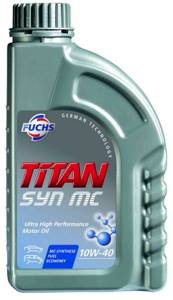 Моторное масло FUCHS Titan SYN MC SAE 10w40, 1л